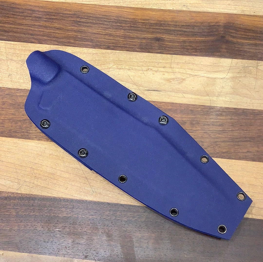 Harpoon Bowie with Double Dyed Box Elder Burl - Image 5