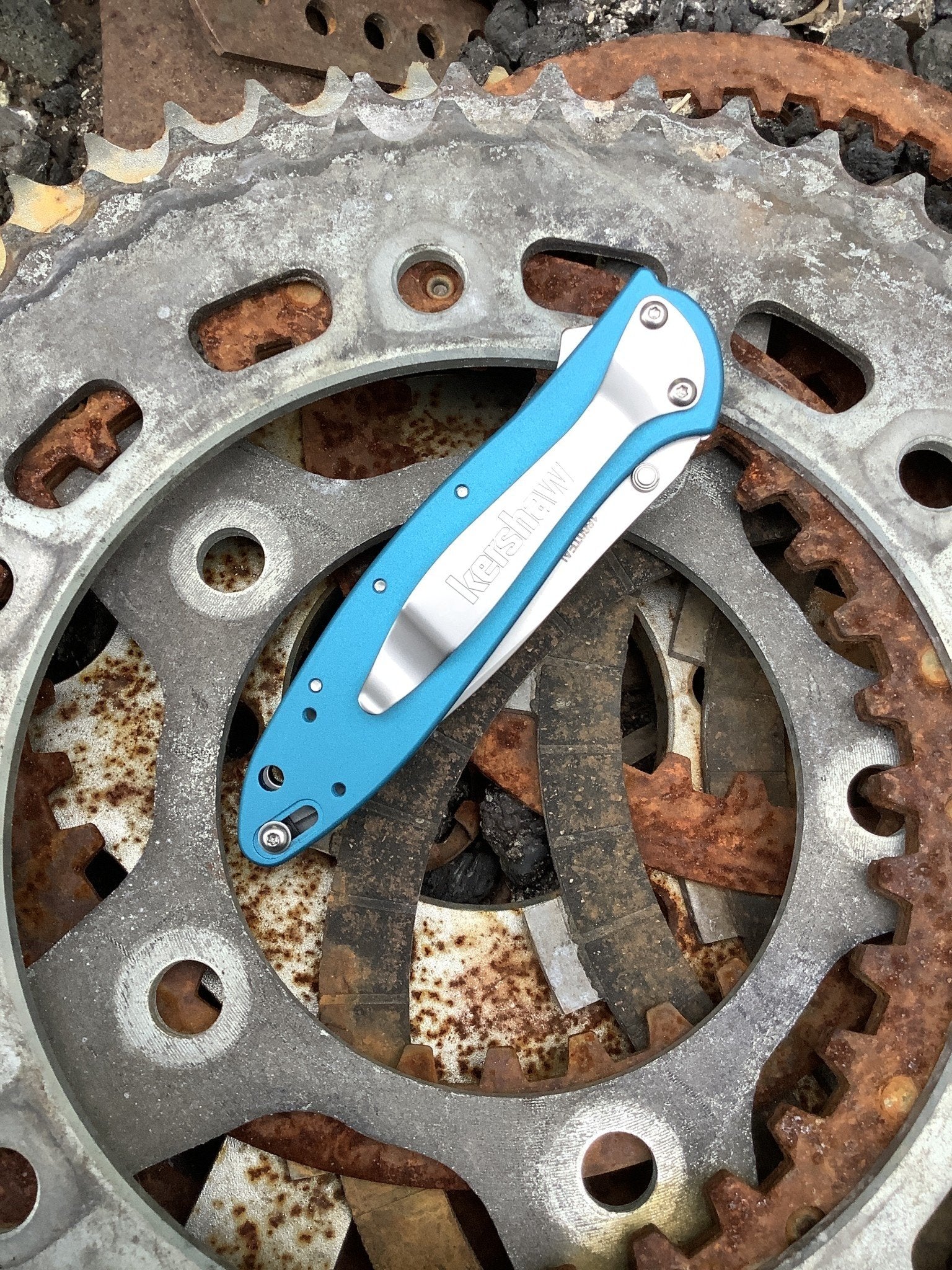 Kershaw Leek Teal Assisted Opening - Image 4